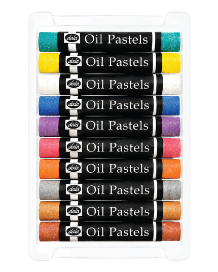 Oil Pastels 10's Metallic - Dala