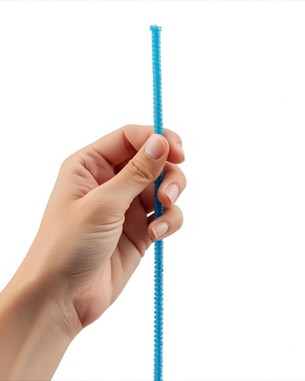 Pipe Cleaner 6mm Blue each
