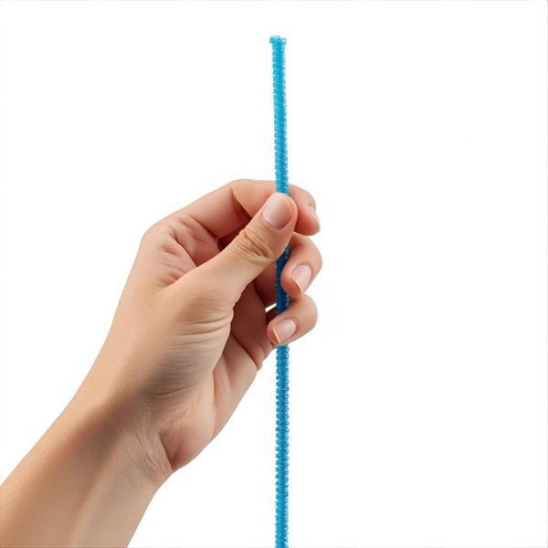 Pipe Cleaner 6mm Blue each