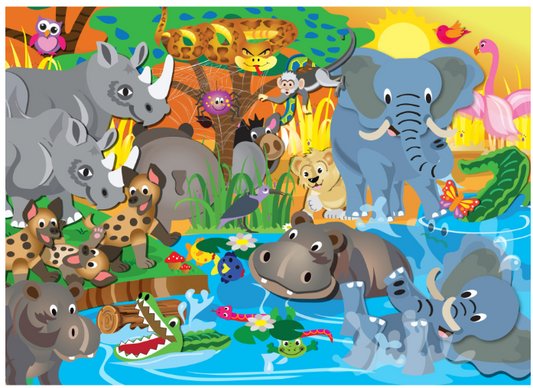 Puzzle - 18 Game Reserve