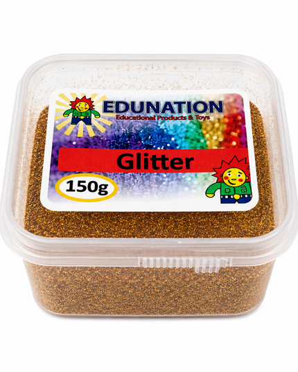 Glitter Tub 150g Gold