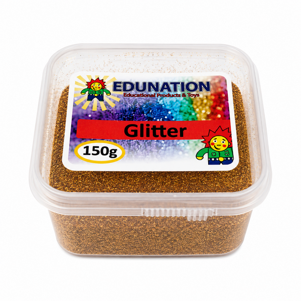 Glitter Tub 150g Gold