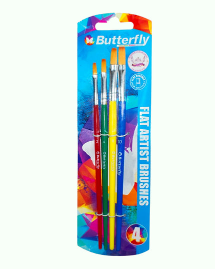 Art Brushes Set of 4 (2, 4, 8, 10)