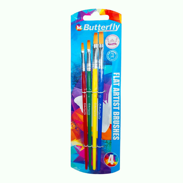 Art Brushes Set of 4 (2, 4, 8, 10)