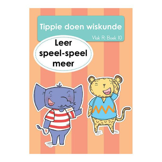 Tippie - Tippie doen wiskunde Vlak R Boek 10 - Leer speel-speel meer