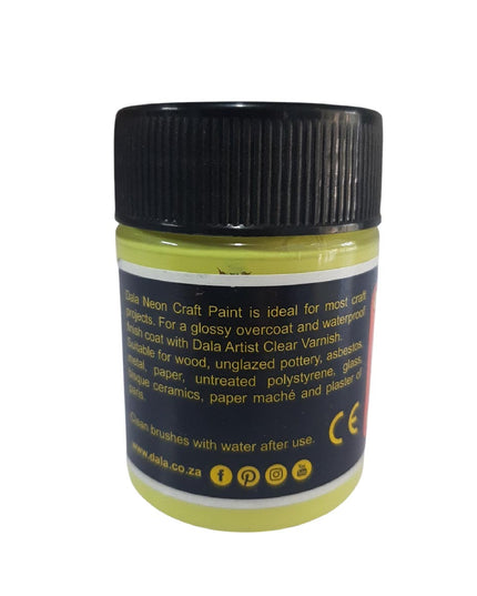 Paint Craft 50ml - Neon Yellow - F3