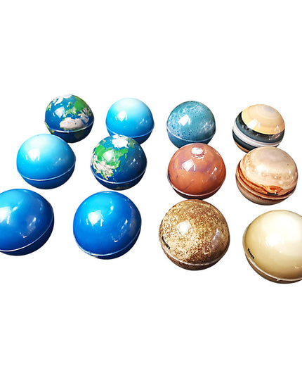Planet/Moon Bouncy Balls