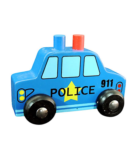 Wooden Vehicle Police