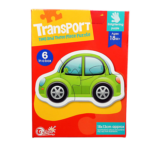 Puzzle 6 in a box - Transport
