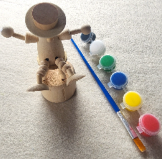 Craft Kit - Wood - Figurine Man