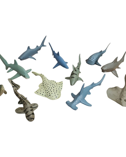 Animal Set 12 Pieces - Sharks