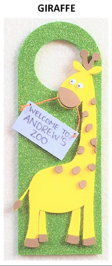 Craft Kit Foam - Doorhanger Giraffe