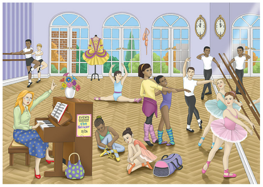 Puzzle - 48 pc Ballet