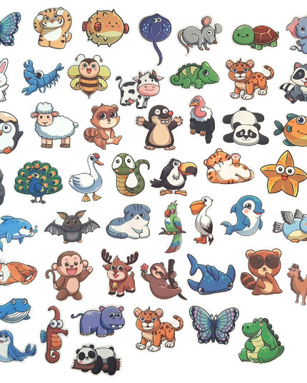 Sticker Animals - 50 Piece