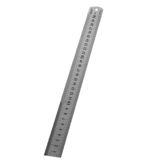 Ruler Stainless Steel 30cm - Trefoil