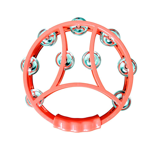 Music Tambourine Plastic Round