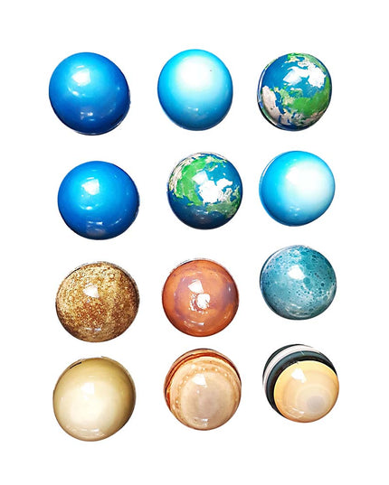 Planet/Moon Bouncy Balls