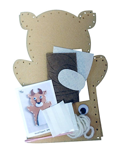 Craft Kit Springbok Felt Hand Puppet