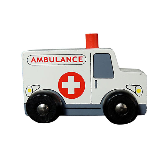 Wooden Vehicle Ambulance