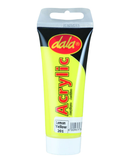 Paint Student Acrylic 75ml - Lemon Yellow 201
