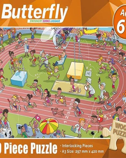 Wooden Puzzle A4 100 Piece - The Olympics