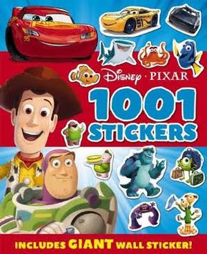 Book - Disney Pixar -  & 1000 Sticker Colour Activities