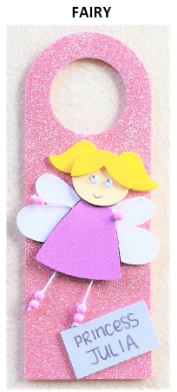 Craft Kit Foam Doorhanger - Fairy