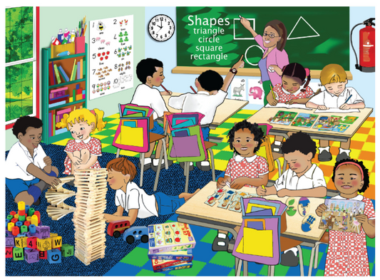 Puzzle - 18 Piece In the Classroom