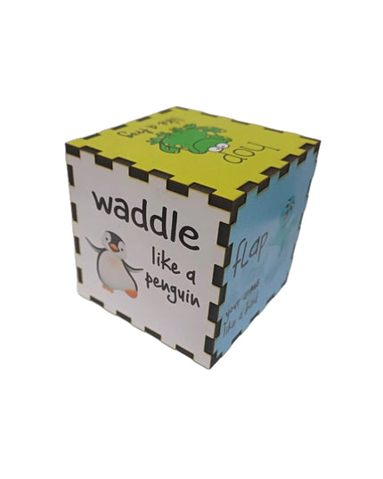 Dice Actions - Wooden 65mm