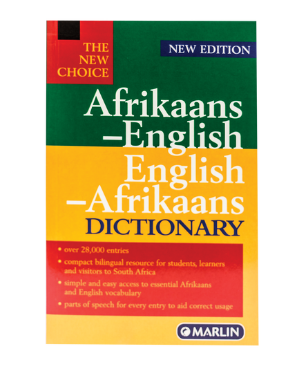 Dictionary - Afrikaans/English