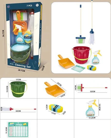 Cleaning Set 7 Piece - Fun Toy