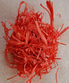 Paper Straw 25g Red