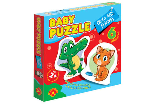 Puzzle Baby - Croco and Friends