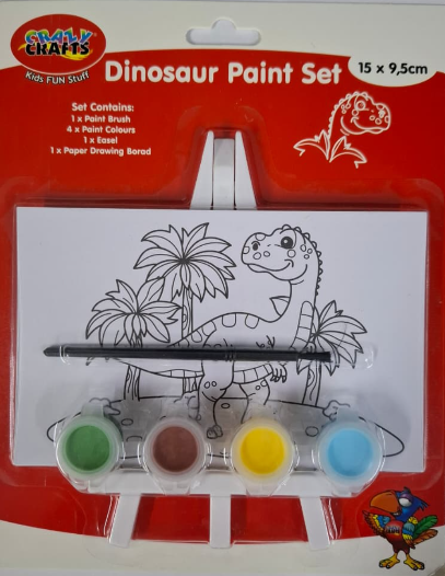 Paint Set - Dinosaur 15x9.5cm
