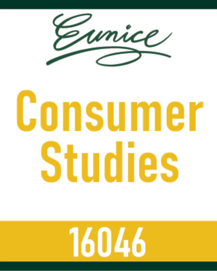 Eunice '27 Gr 10 Consumer Studies