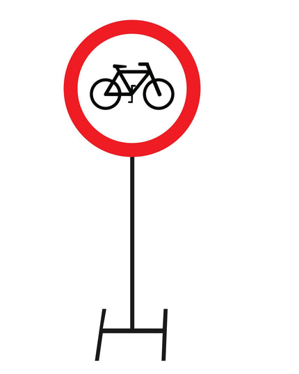 Road signs - Metal - Bicycle Lane (courier costs do not apply, contact for quotation)
