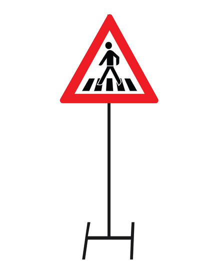 Road signs - Metal - Pedestrians (courier costs do not apply contact for quotation)