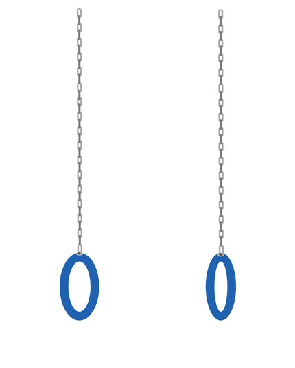 Steel Hang Rings - Small 10cm, (Courier costs do not apply! Contact for quotation.)