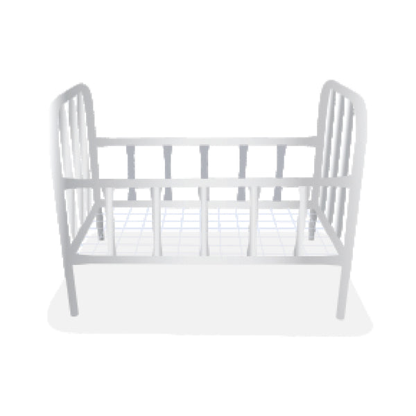Baby Doll Bed - Steel, (Courier costs do not apply! Contact for quotation.)