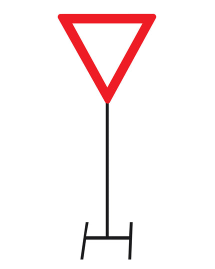 Road signs - Metal - Yield (courier costs do not apply, contact for quotation)