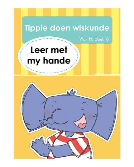 Boek - Tippie doen wiskunde Vlak R Boek 6 - Leer met my hande