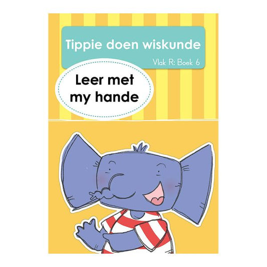 Boek - Tippie doen wiskunde Vlak R Boek 6 - Leer met my hande