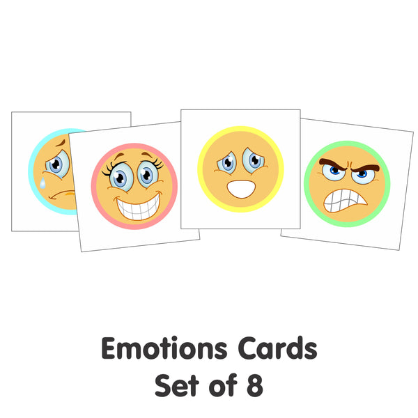 Klanke Blok / Sound Block Emotions Cards - Set of 8