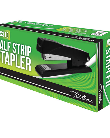 Stapler Half Strip - Black - 20 Sheets