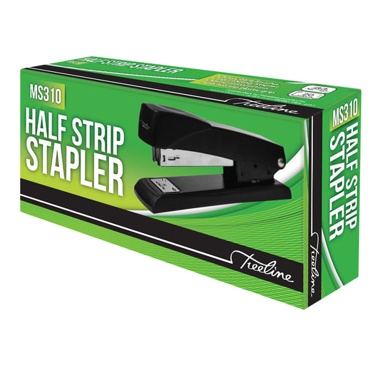 Stapler Half Strip - Black - 20 Sheets