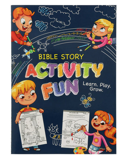 Book - Bible Story Activity Fun - KDS722  - Christian Art