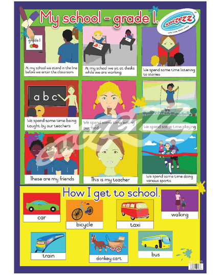 Poster - My School - Grade 1