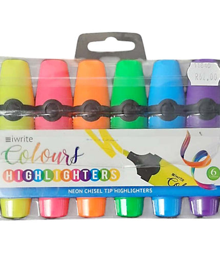 Highlighters - Neon & Pastel Mixed - Chisel Tip - 12's