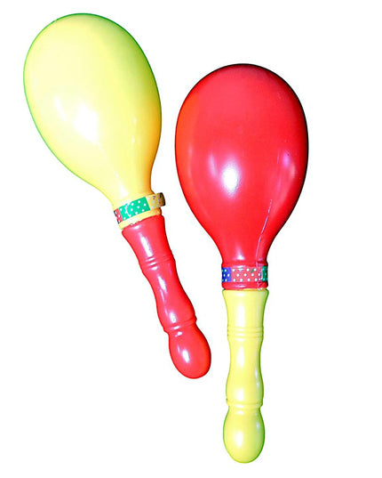 Maracas Jumbo Plastic Set of 2