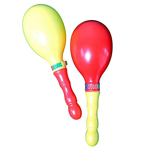 Maracas Jumbo Plastic Set of 2